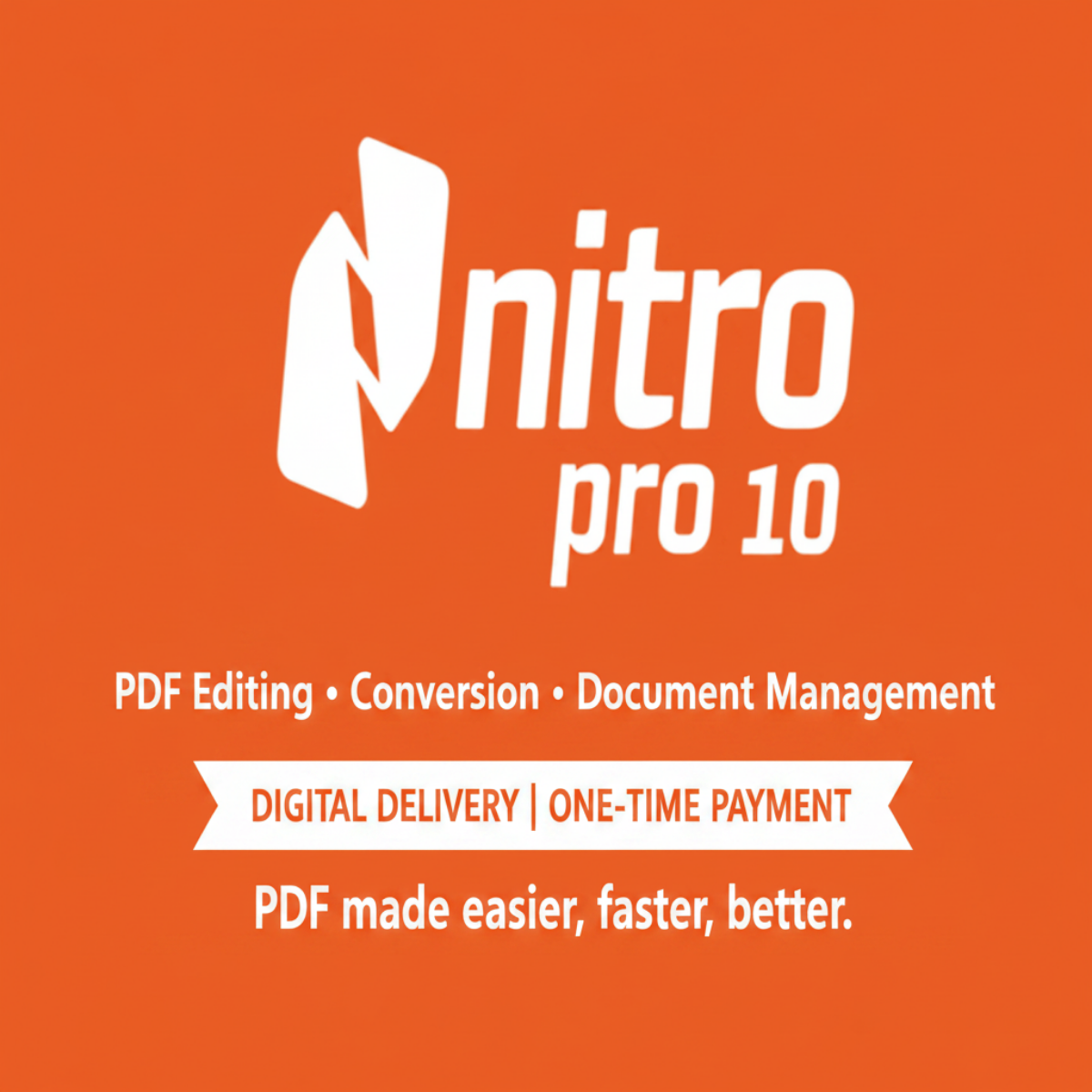 Nitro PDF Pro 10 PDF Editing Software