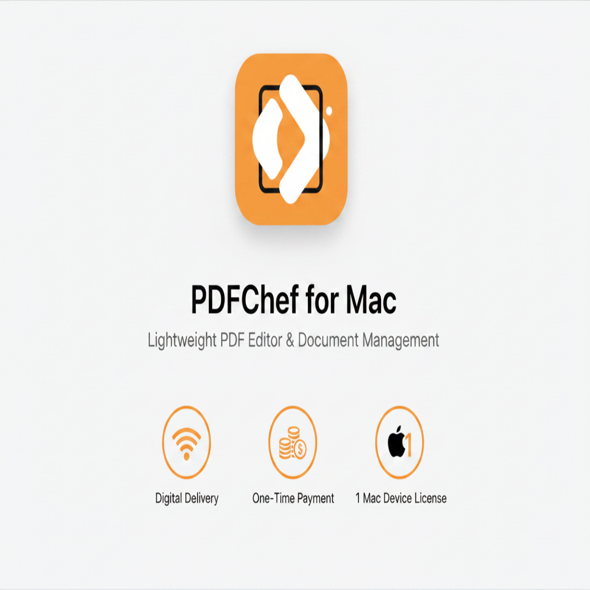 PDFChef for Mac PDF Editor License