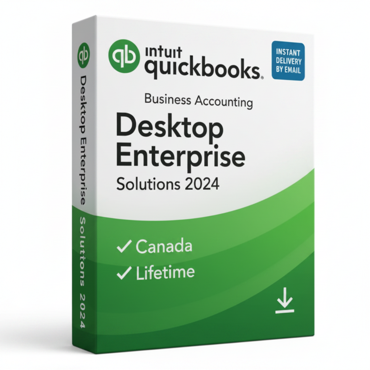 QuickBooks Desktop Enterprise Solutions 2024 packaging