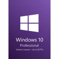 Windows 10 Professional for 20 PCs - Qelmorix